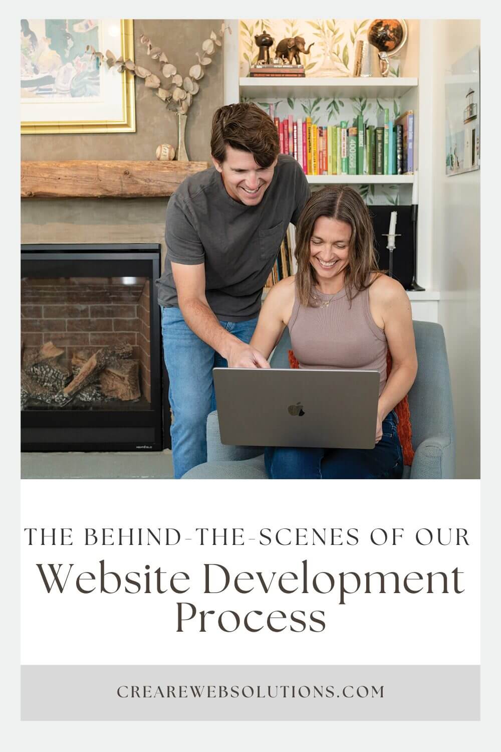 Nic and Brianna talk about the Behind the Scenes of Creare Web Solution's Website Design Process